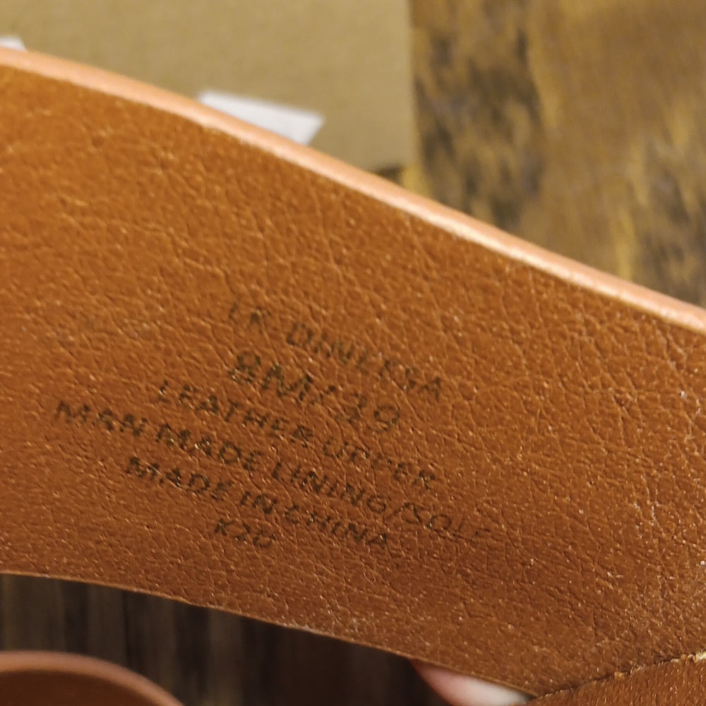 Lucky Brand Tan Studded Women's Sandals - Picture 7 of 7